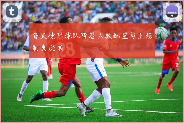 每支德甲球队阵容人数配置与上场制度说明